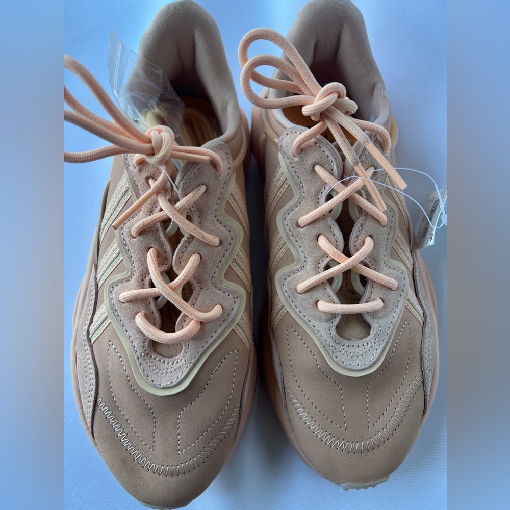 Adidas Originals Men’s Osweego Sneaker Color: Glow Orange Size:Men’s 5/Women’s 6 - Picture 6 of 16